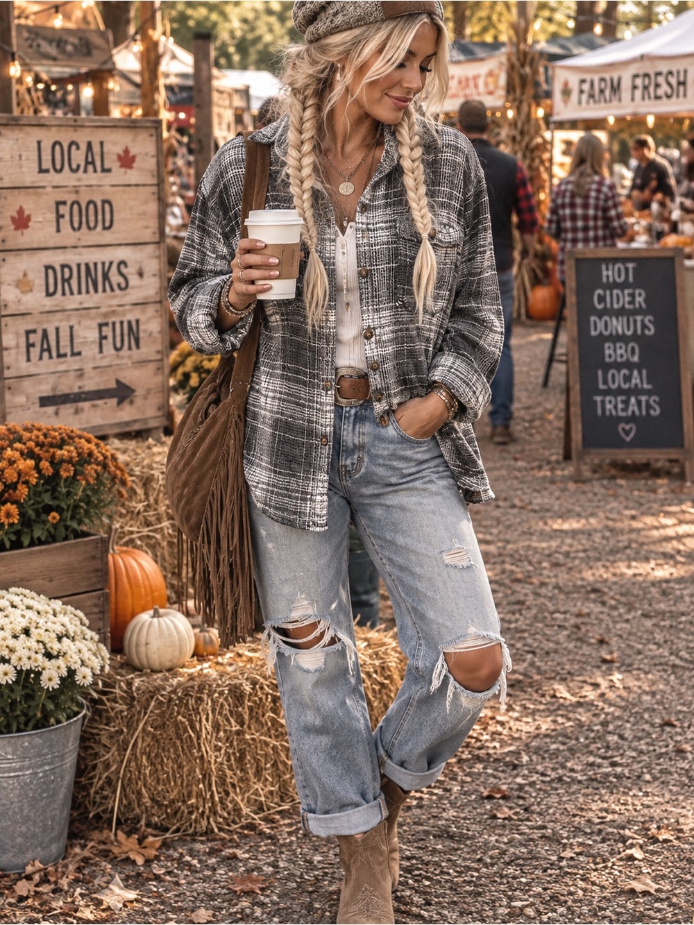 National Outfitters Cotton Waffle Weave Flannel